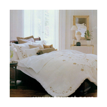上海卧而舒纺织品有限公司 -优美线条-兰床上用品，四件套